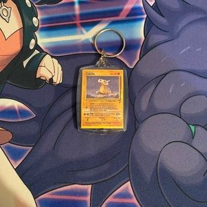 Cubone Pokémon Card Key Chain